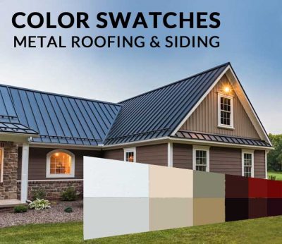 Metal Roof & Siding Color Swatches